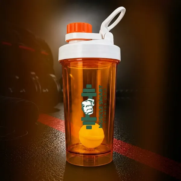 Orange_Polycarbonate_Powermix_Protein_Shaker_Bottle_600_Ml