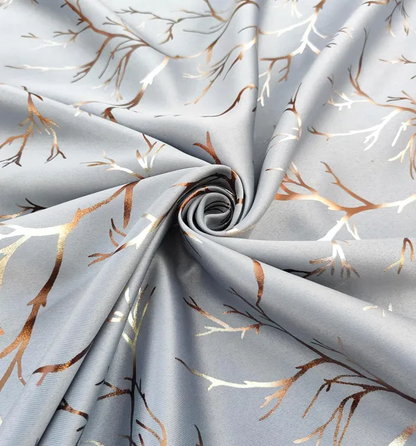KFHDecor_Complete_Blackout_Metallic_Chinar_Foil_Print_Curtains_Grey