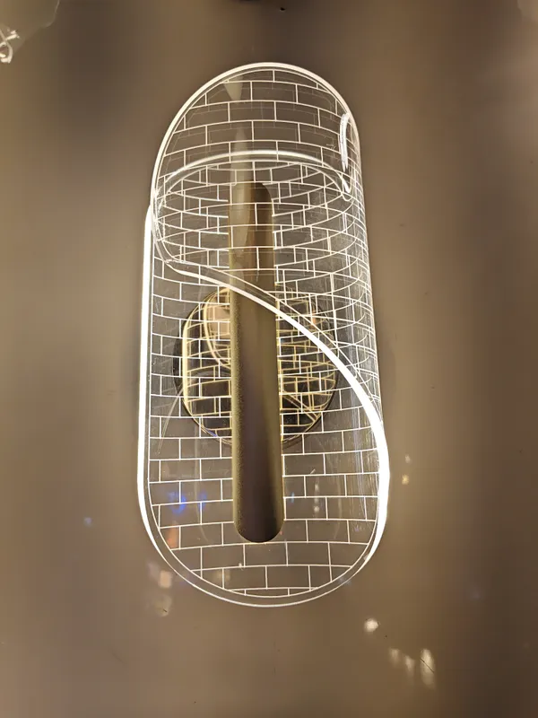 Acrylic_Modern_Brick_Pattern_Oval_LED_Wall_Sconce