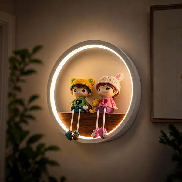 Acrylic_Wood_Finish_3-In-1_Rgb_Circular_LED_Wall_Light