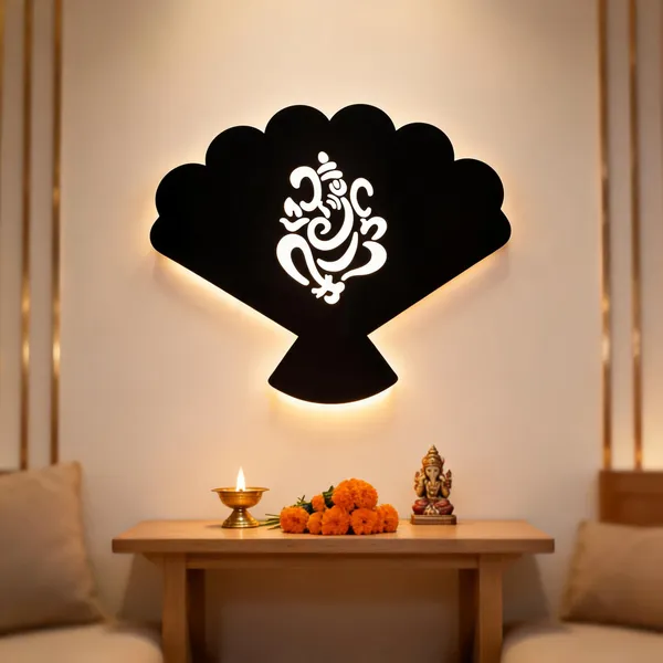 Acrylic_Spiritual_Ganesha_Silhouette_Decorative_LED_Wall_Light