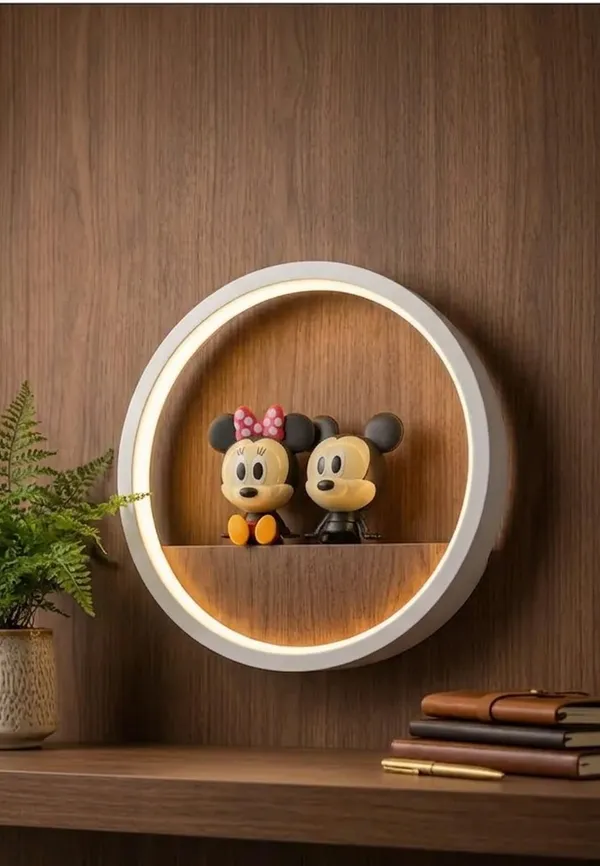 Acrylic_Wood_Finish_Round_LED_Wall_Light