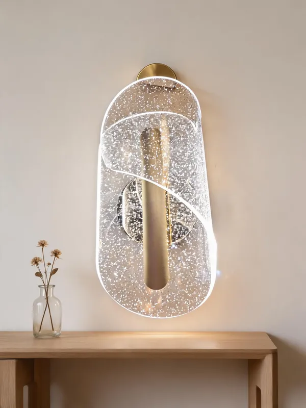 Acrylic_Modern_Glitter_Oval_Decorative_LED_Wall_Light