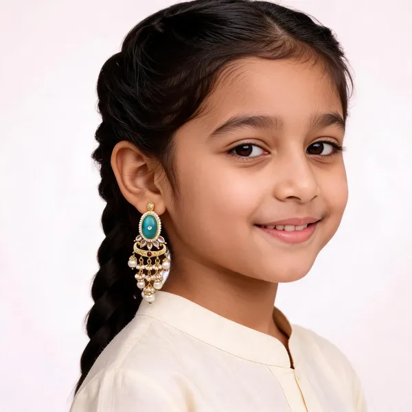 Sky_Blue_Oval_Stone_Gold_Tone_Brass_Dangler_Earrings_For_Girls_And_Women