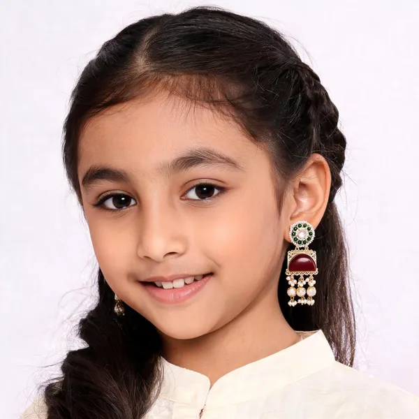 Red_Green_Stone_Pearl_Brass_Dangler_Earrings_For_Girls_And_Women