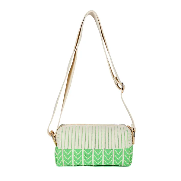 Glomex_Multi-Pattern_Knit_Cylinder_Crossbody_Bag