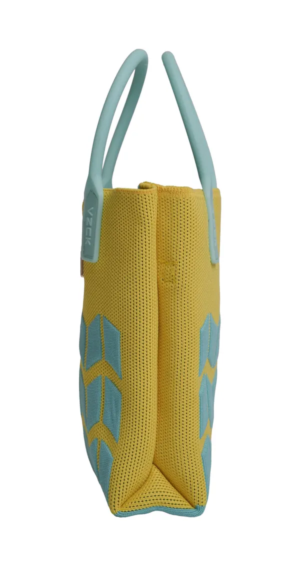 Glomex_Geometric_Chevron_Knit_Mini_Crossbody_Tote