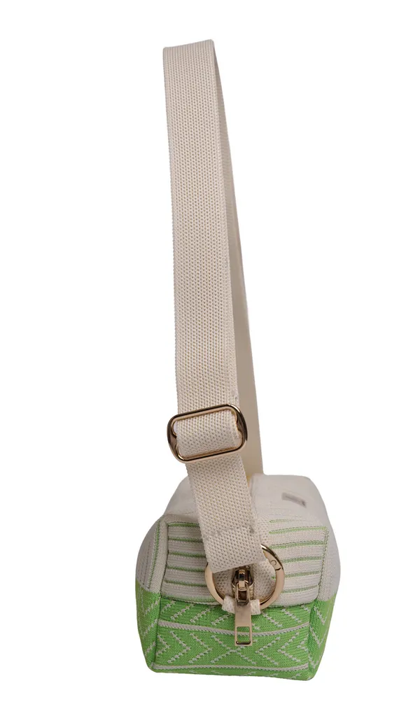 Glomex_Multi-Pattern_Knit_Cylinder_Crossbody_Bag