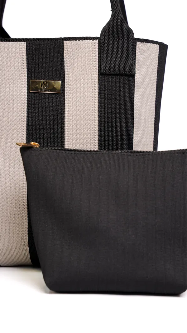 Glomex_vertical_striped_knit_mini_tote_bag