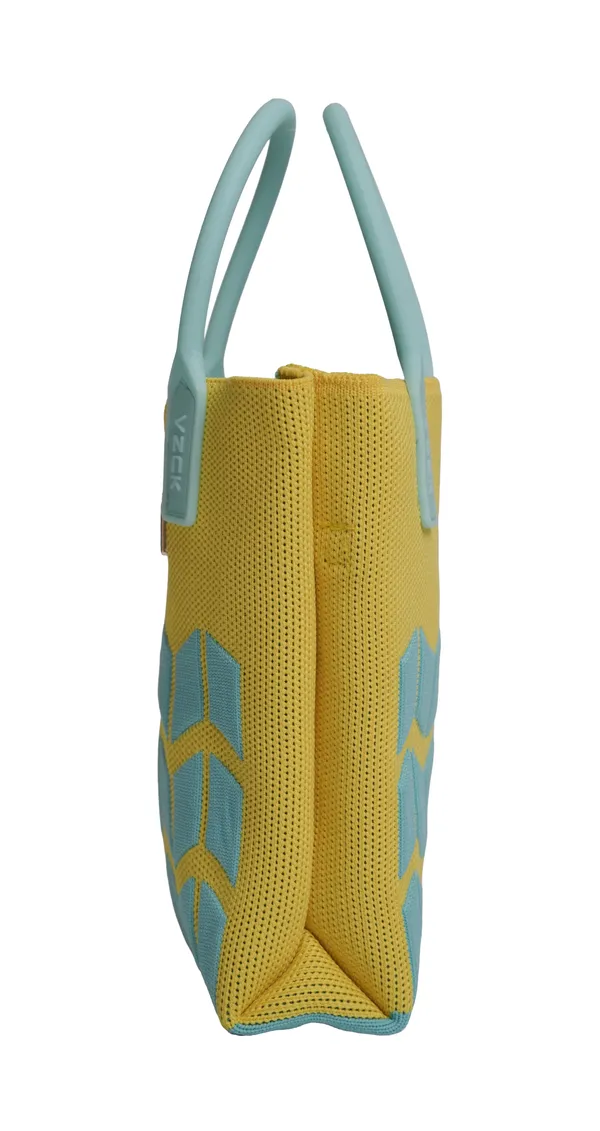 Glomex_Geometric_Chevron_Knit_Mini_Crossbody_Tote