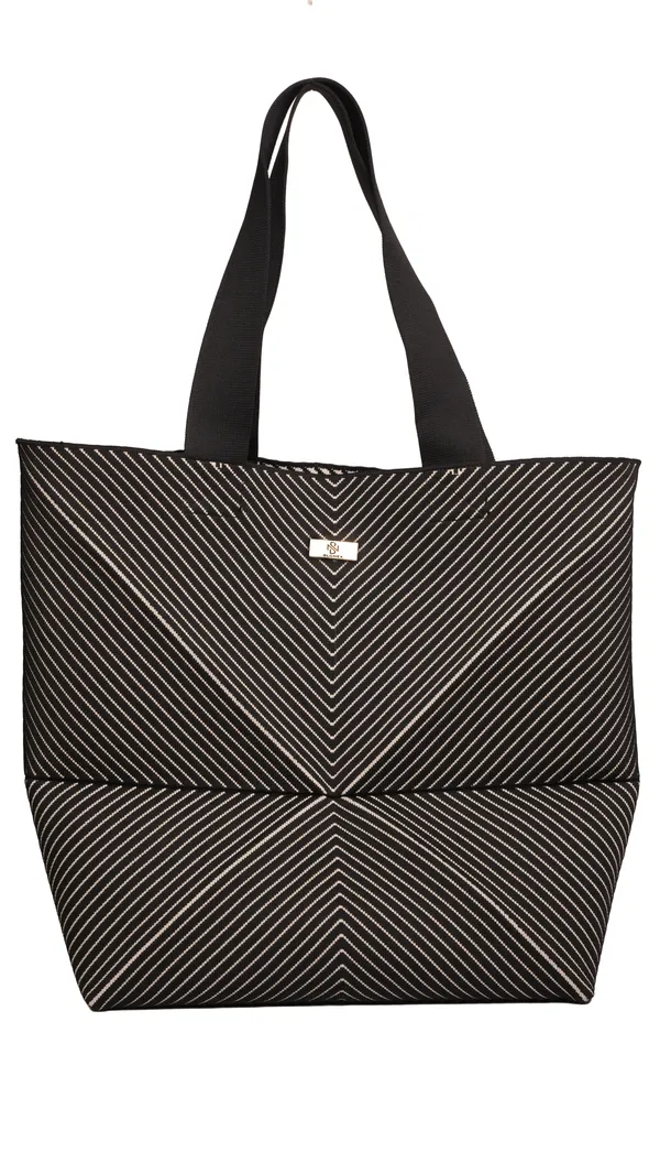Glomex_Geometric_Chevron_Knit_Tote_Bag