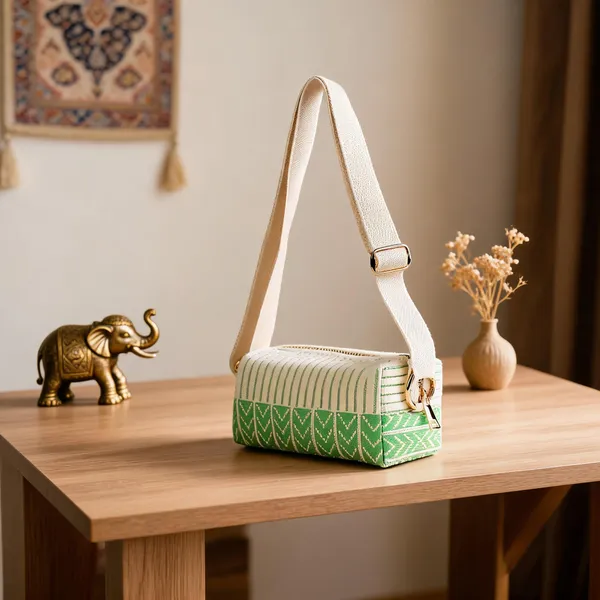 Glomex_Multi-Pattern_Knit_Cylinder_Crossbody_Bag