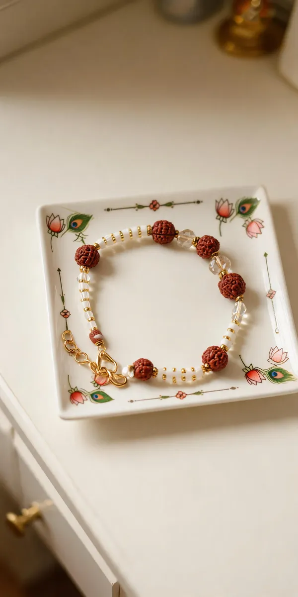 Multicolor_Beads_And_Thread_Rakhi