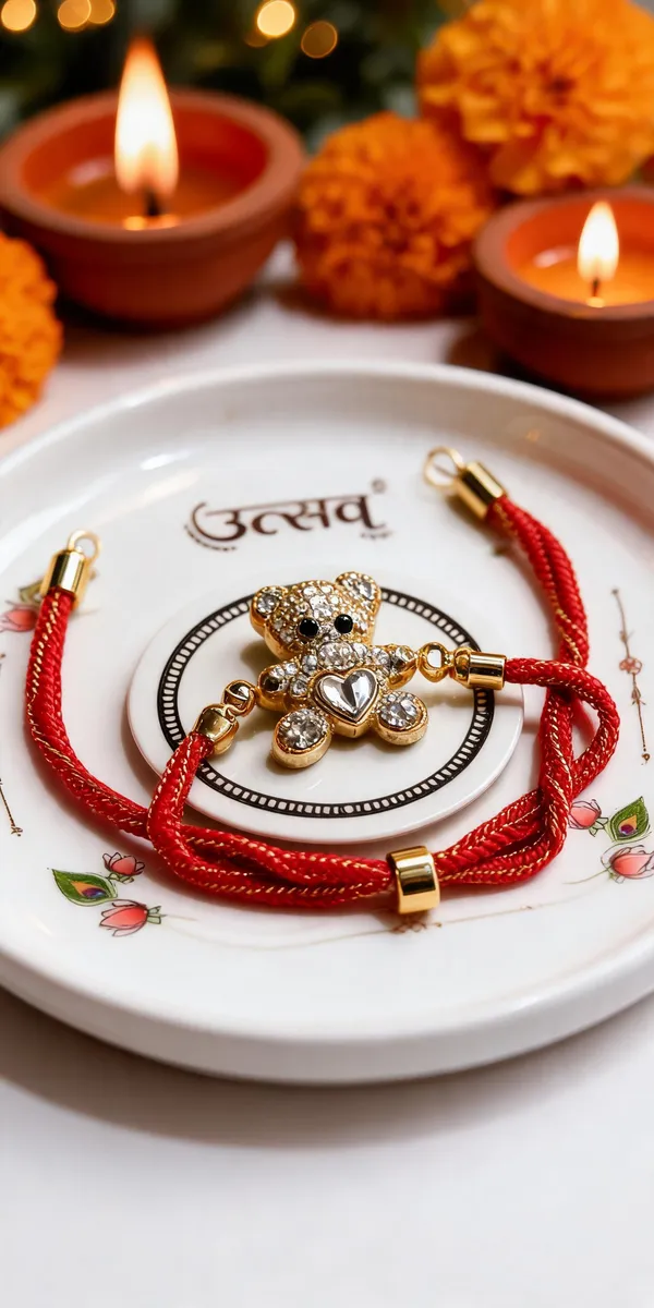 Multicolor_Beads_And_Thread_Rakhi