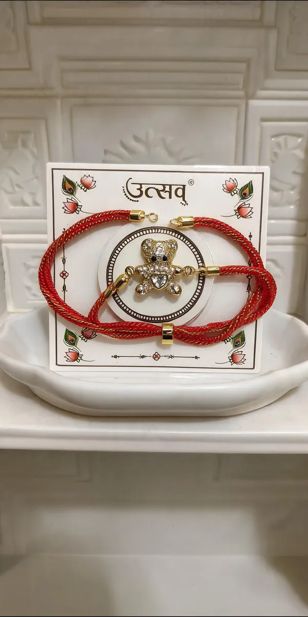 Multicolor_Beads_And_Thread_Rakhi