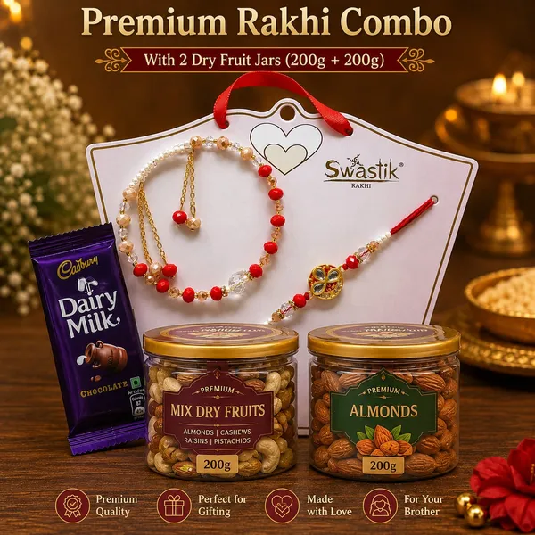 Red_Beaded_Rakhi_Dry_Fruit_Gift_Combo_for_Brother