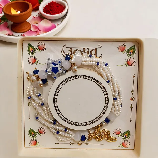 Multicolor_Beads_And_Thread_Rakhi