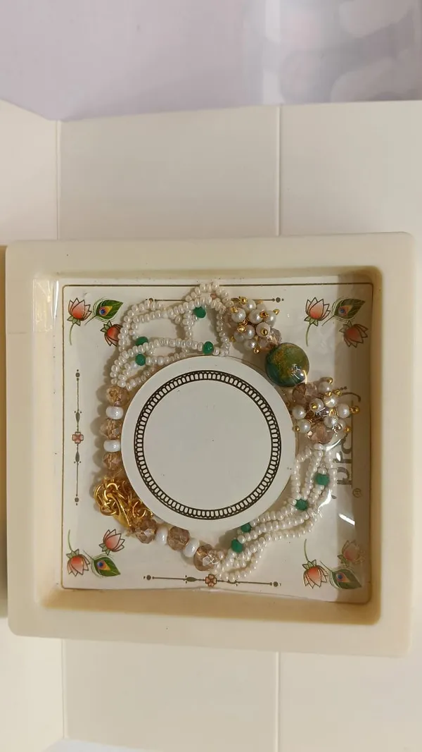 White_Beaded_Layered_Necklace_for_Women