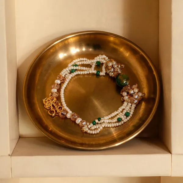 Multicolor_Beads_And_Thread_Rakhi