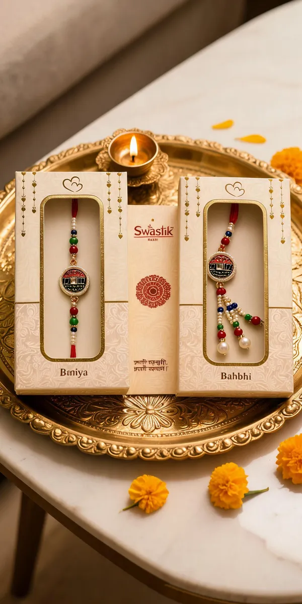 Multicolor_Beads_And_Thread_Rakhi