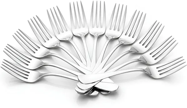 VERIXO_Verixo_6_Pieces_Stainless_Steel_Dinner_Fork_Set_|_Round_Edge_Fruit_Fork_Disposable_Stainless_Steel_Fruit_Fork,_Dinner_Fork,_Dessert_Fork_Set_(Pack_of_6)