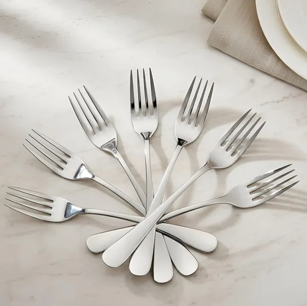 VERIXO_Verixo_6_Pieces_Stainless_Steel_Dinner_Fork_Set_|_Round_Edge_Fruit_Fork_Disposable_Stainless_Steel_Fruit_Fork,_Dinner_Fork,_Dessert_Fork_Set_(Pack_of_6)