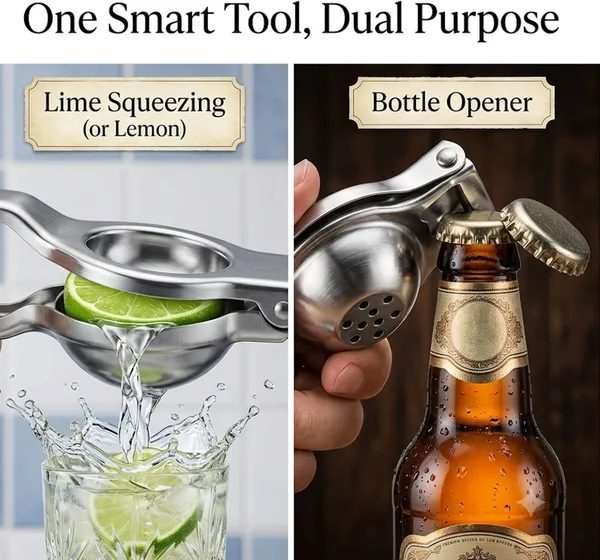 VERIXO_Steel_Verixo_Stainless_Steel_Lemon_Squeezer_with_Bottle_Opener_|_Manual_Juicer_Hand_Juicer_(Silver)