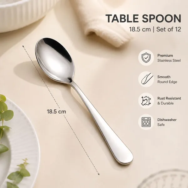 VERIXO_Stainless_Steel_Table_Spoon_Set_of_6,_18.5_cm,_Silver_Disposable_Stainless_Steel_Table_Spoon_Set_(Pack_of_6)