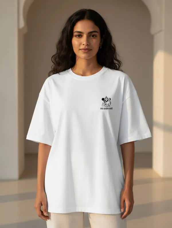 White_Cotton_Oversized_T-Shirt_For_Women