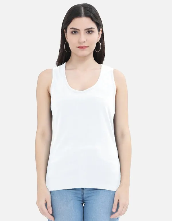 White_Cotton_Tank_Top_For_Women