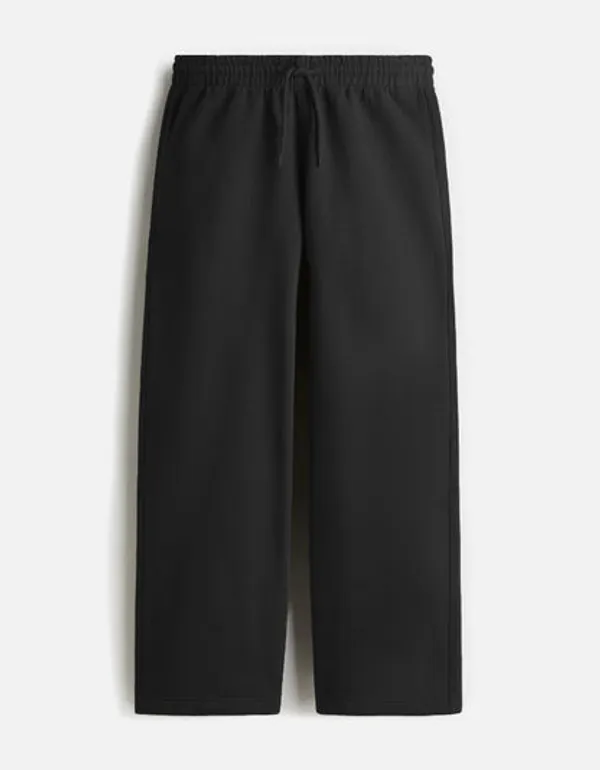 Black_Cotton_Sweatpants_For_Unisex