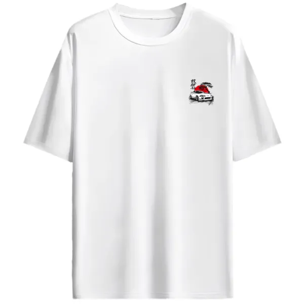 Toyota_Supra_A80_Red_Sun_Bonsai_Graphic_T-Shirt_-_White