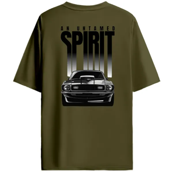 Ford_Mustang_Classic_Untamed_Spirit_Graphic_T-Shirt_-_Olive_Green