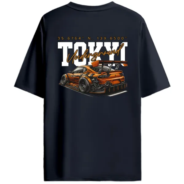 Mazda_RX-7_FD_Style_Tokyo_Underground_Graphic_T-Shirt_-_Navy_Blue
