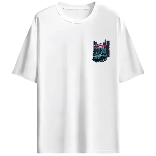 Mazda_RX-7_FD_Style_Street_Racing_33_Graphic_T-Shirt_-_White