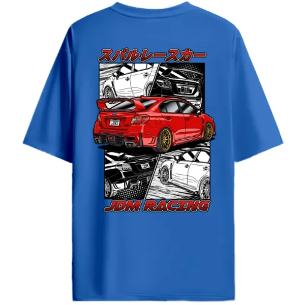 Subaru_WRX-Style_Sedan_JDM_Racing_Manga_Graphic_T-Shirt_-_Royal_Blue
