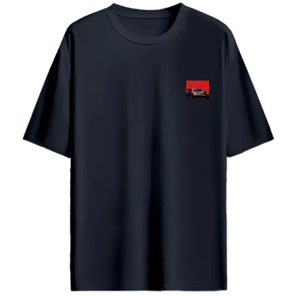Porsche_911_GT3-Style_Racing_Car_Red_Track_Graphic_T-Shirt_-_Navy_Blue