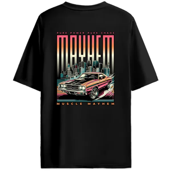 Classic_American_Muscle_Car_Muscle_Mayhem_Graphic_T-Shirt_-_Black