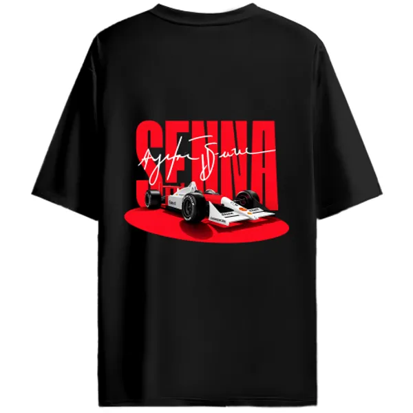 Formula_Racing_Car_Red_Senna_Tribute_Graphic_T-Shirt_-_Black