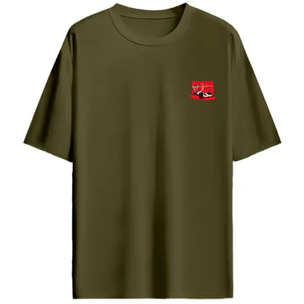 Formula_Racing_Car_Red_Senna_Tribute_Graphic_T-Shirt_-_Olive_Green