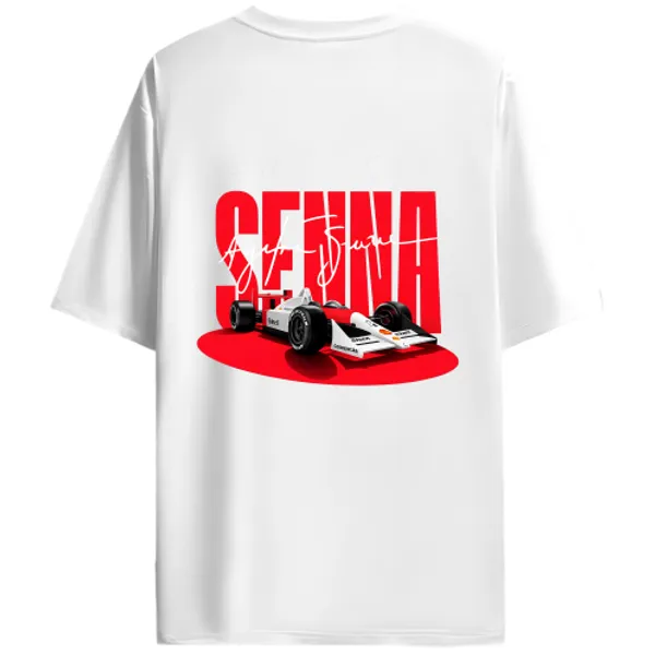 Formula_Racing_Car_Red_Senna_Tribute_Graphic_T-Shirt_-_White