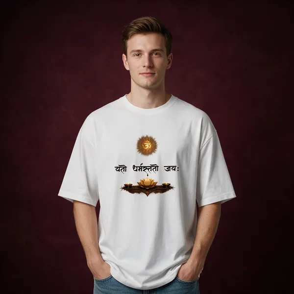 White_Cotton_Oversized_T-Shirt_For_Men