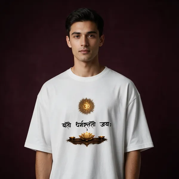 White_Cotton_Oversized_T-Shirt_For_Men