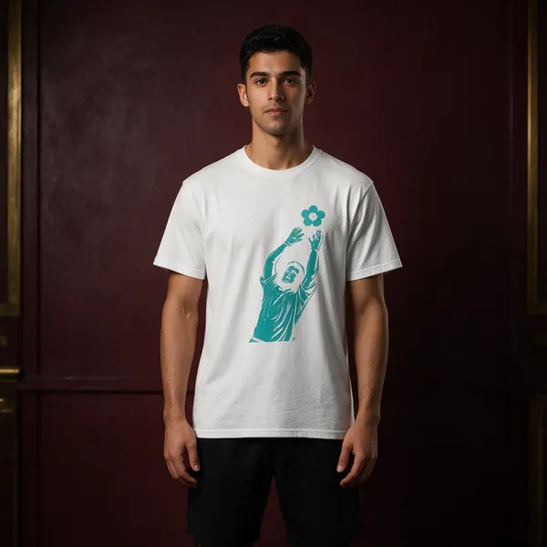 White_Cotton_Graphic_T-Shirt_For_Men