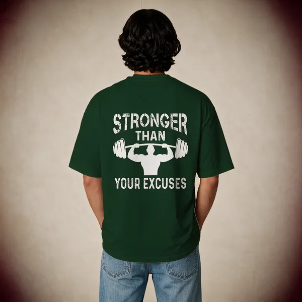 Green_Cotton_Oversized_T-Shirt_For_Men
