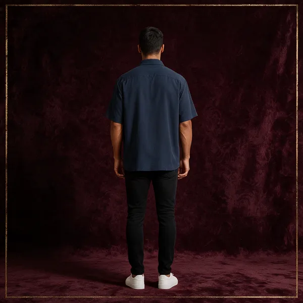Blue_Cotton_Oversized_Shirt_For_Unisex