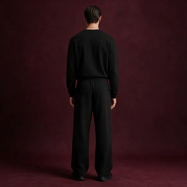 Black_Cotton_Sweatpants_For_Unisex