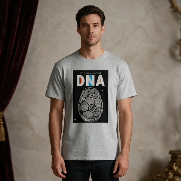 Grey_Cotton_T-Shirt_For_Unisex