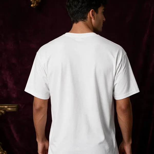 White_Cotton_T-Shirt_For_Unisex