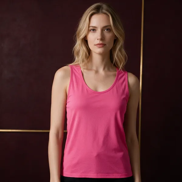 Pink_Cotton_Tank_Top_For_Women